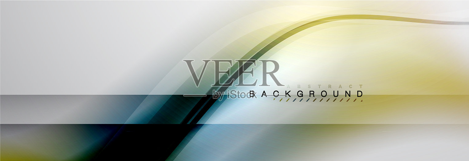 平滑流动波浪运动的概念背景插画图片素材