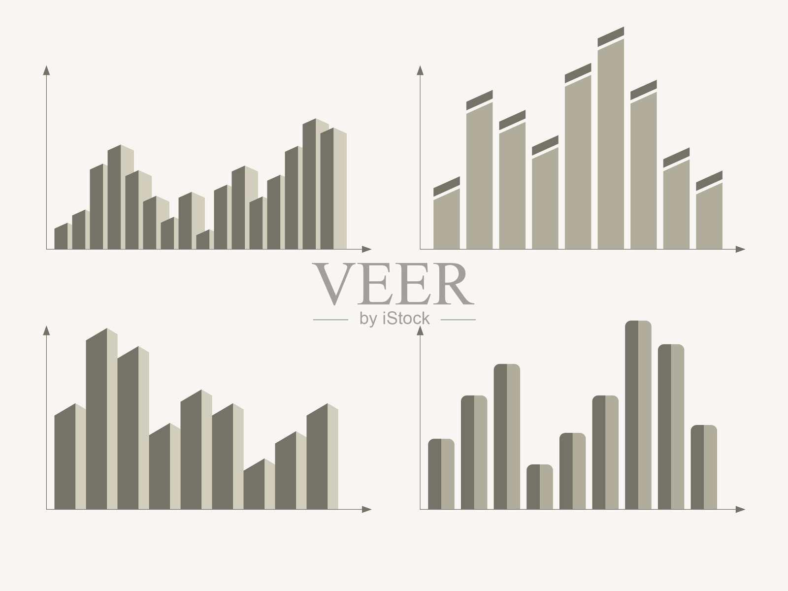 业务图表和图表信息图表元素插画图片素材