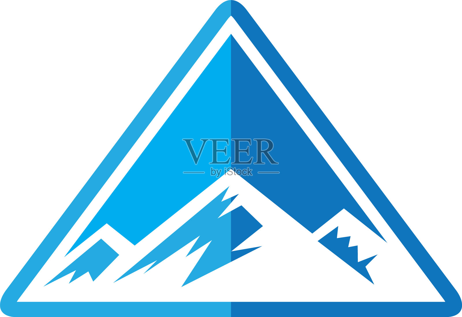 山的冒险插画图片素材