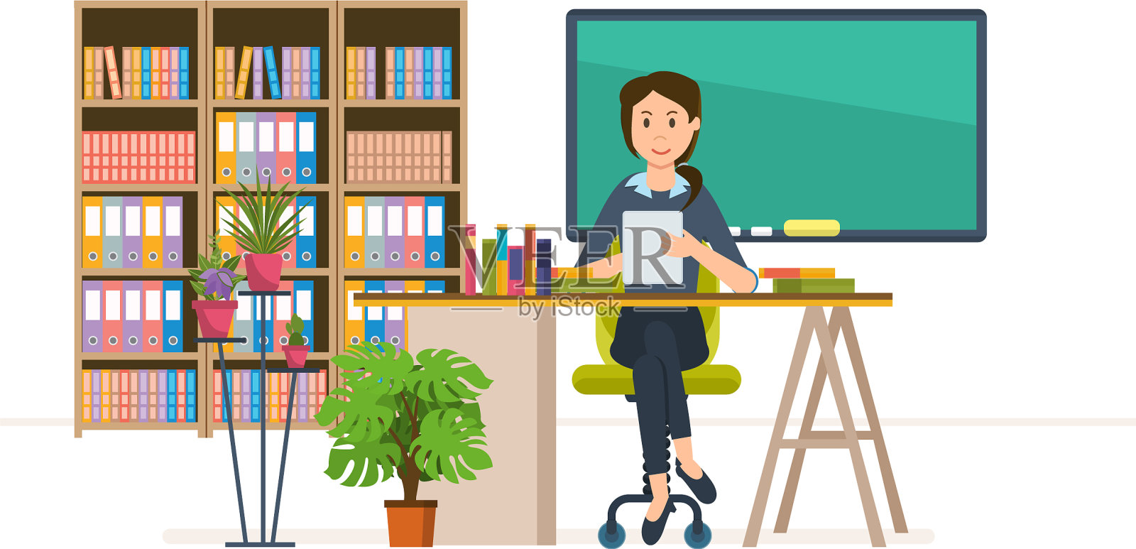 教师工作场所的室内设计元素图片