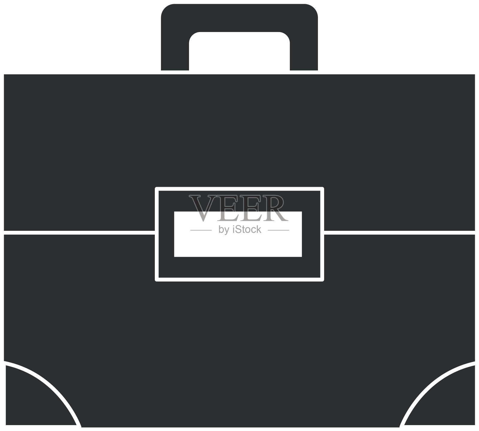 公事包孤立图标插画图片素材