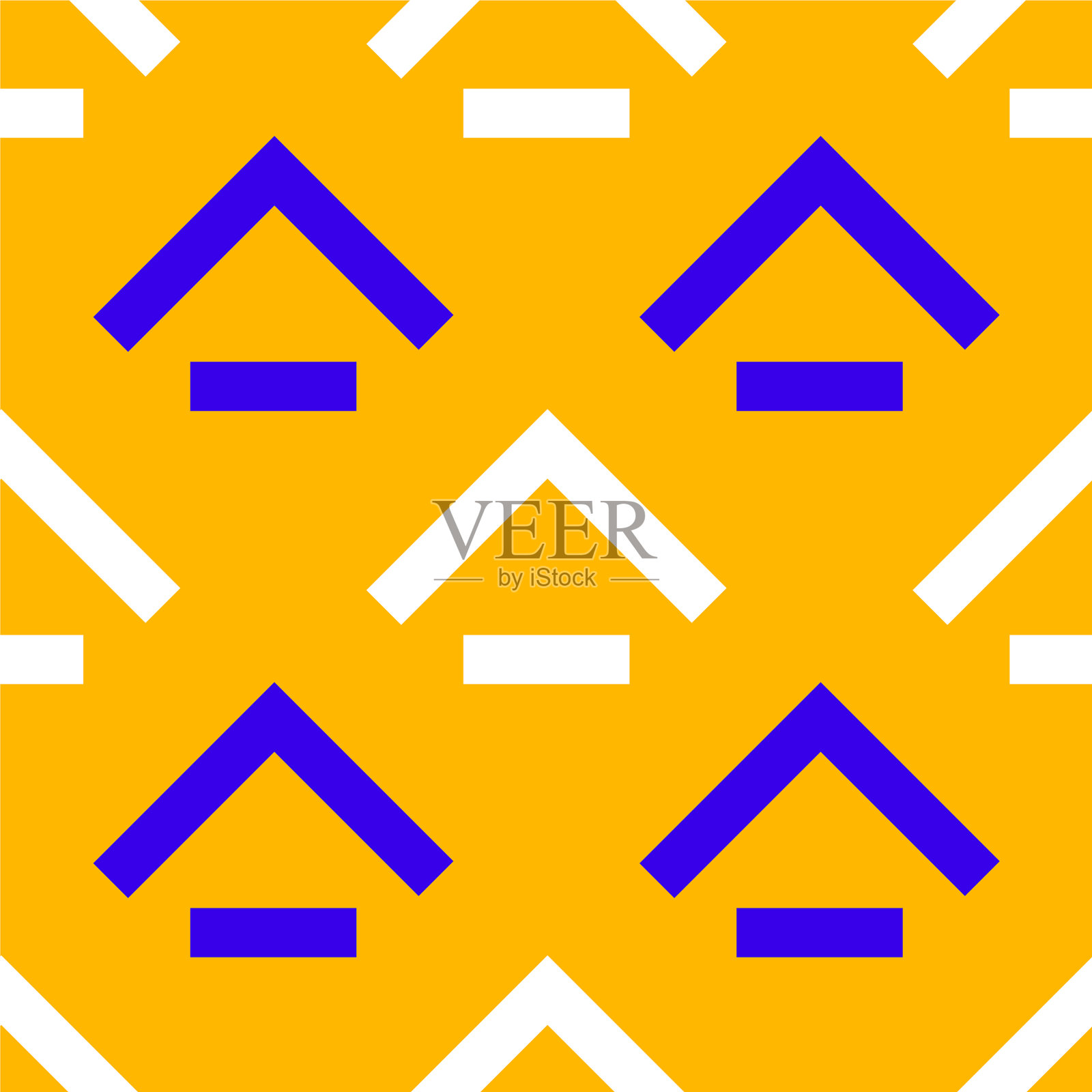 屋顶地下室无缝模式插画图片素材