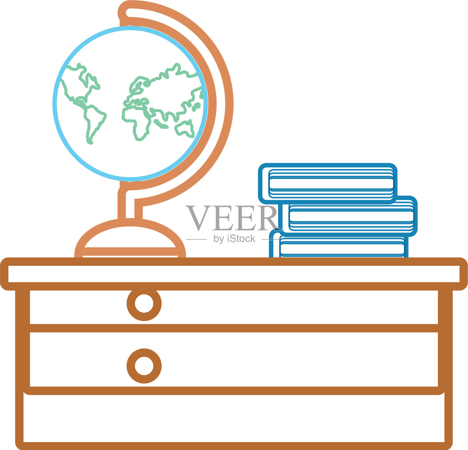 抽屉图标图像插画图片素材