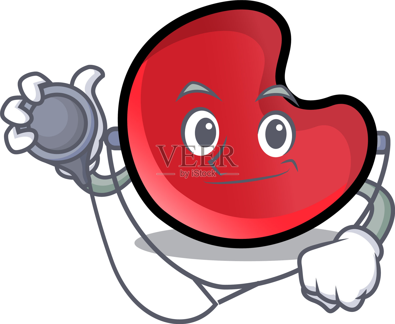 医生糖果月亮人物卡通设计元素图片