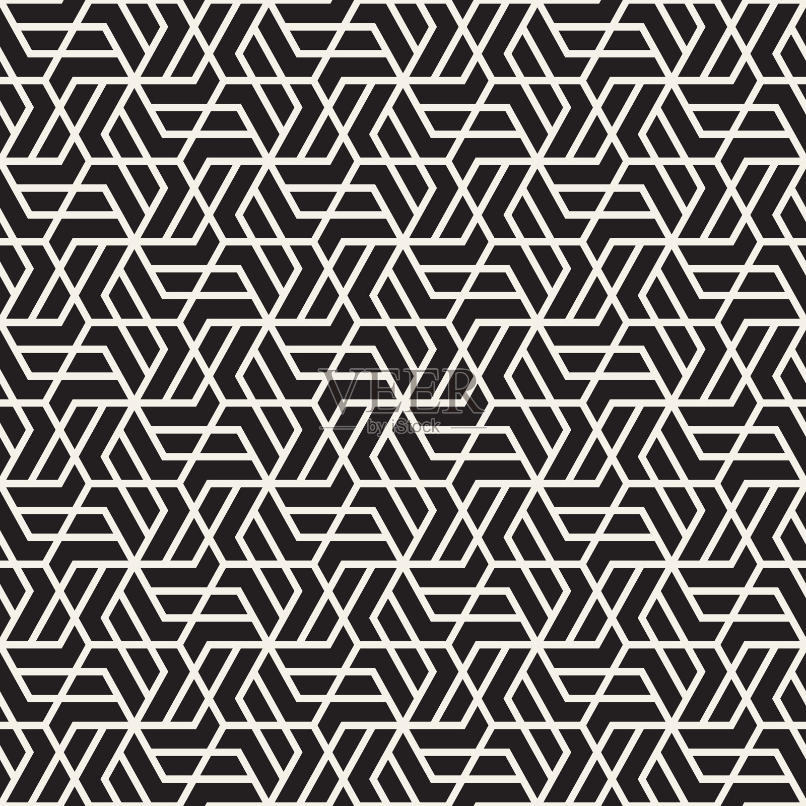 无缝格子图案现代时尚插画图片素材