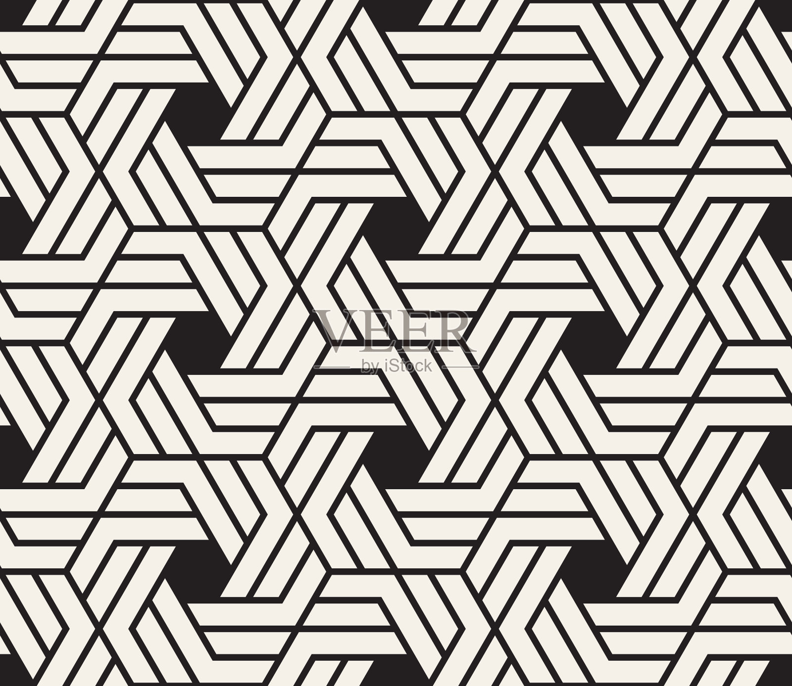 无缝图案现代时尚抽象插画图片素材