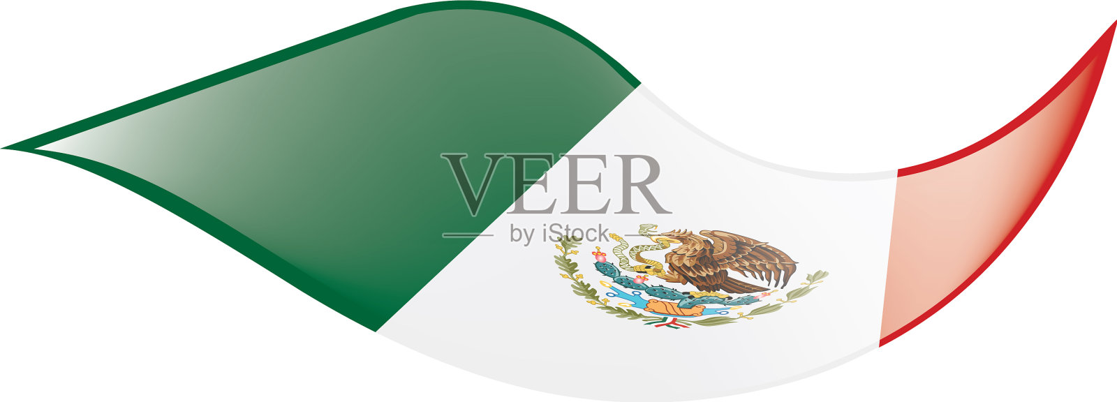 墨西哥国旗设计元素图片