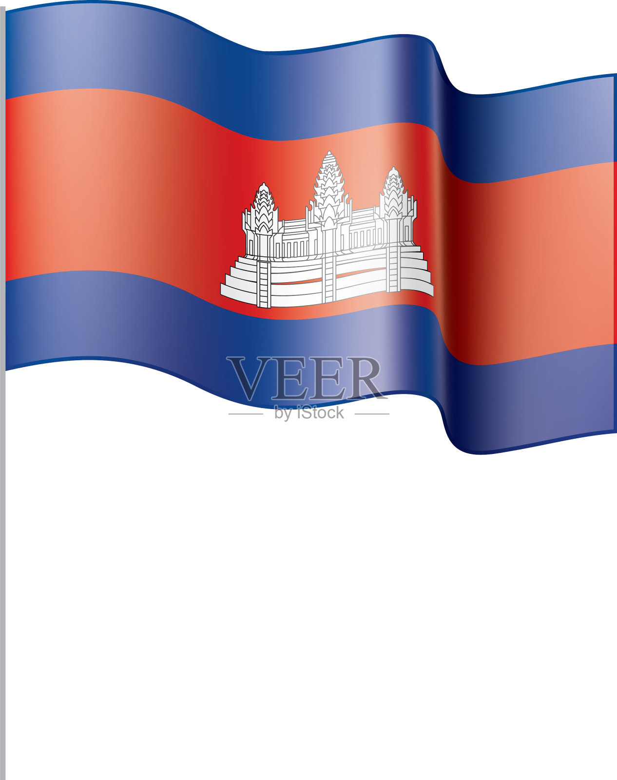 柬埔寨国旗设计元素图片