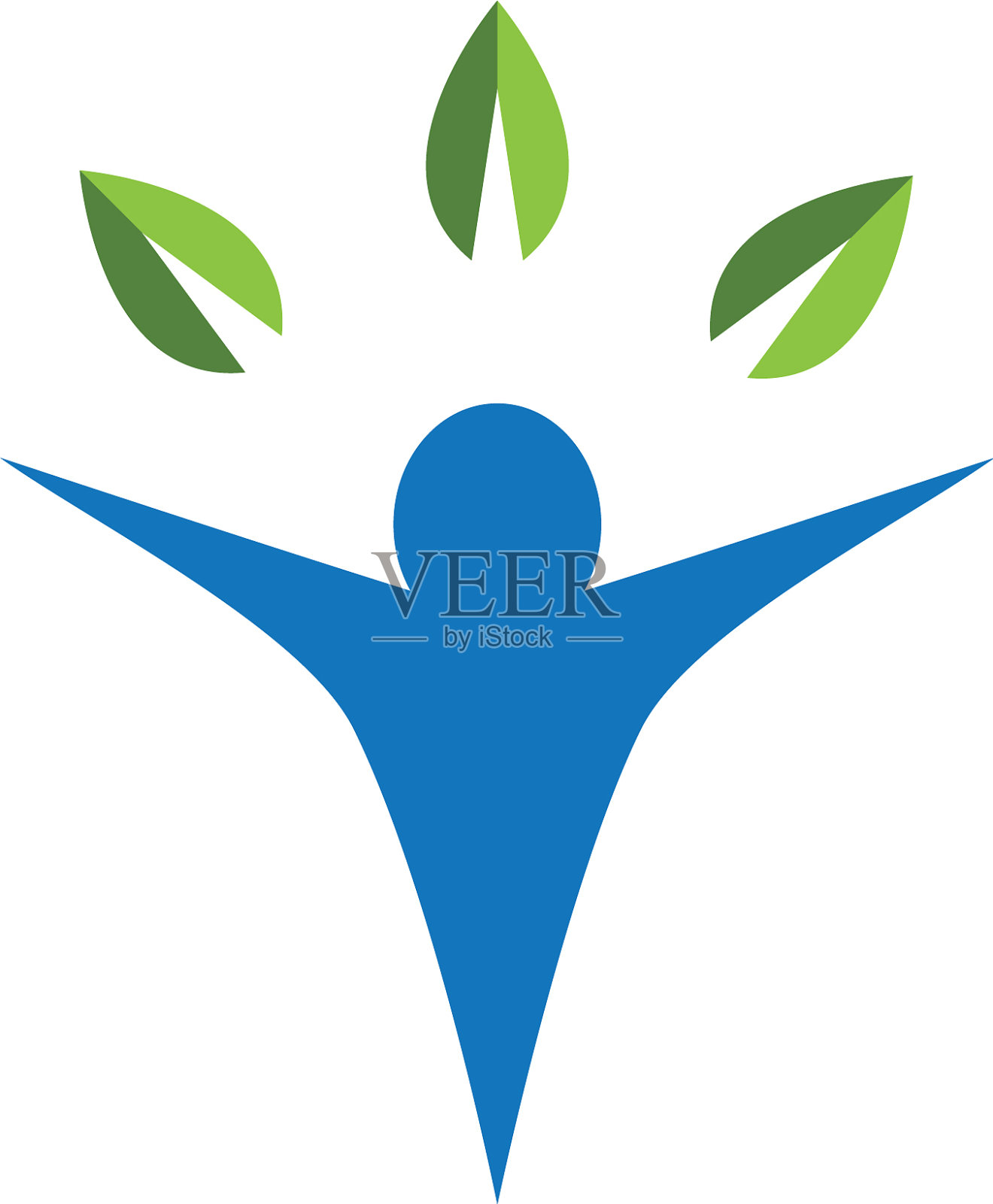 人性标志标志保健标志标志设计元素图片