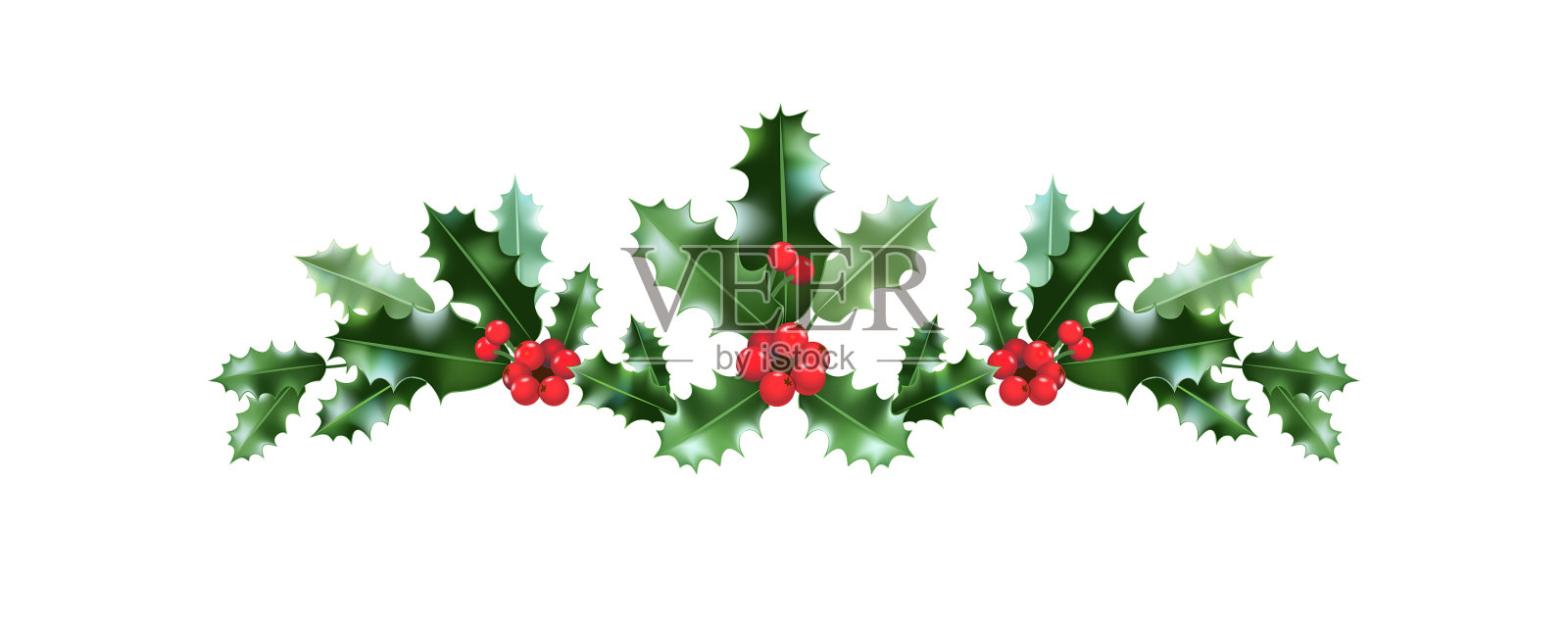 圣诞假期除号设计元素图片