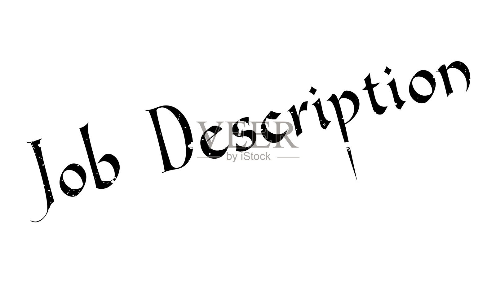 工作描述橡皮图章设计元素图片