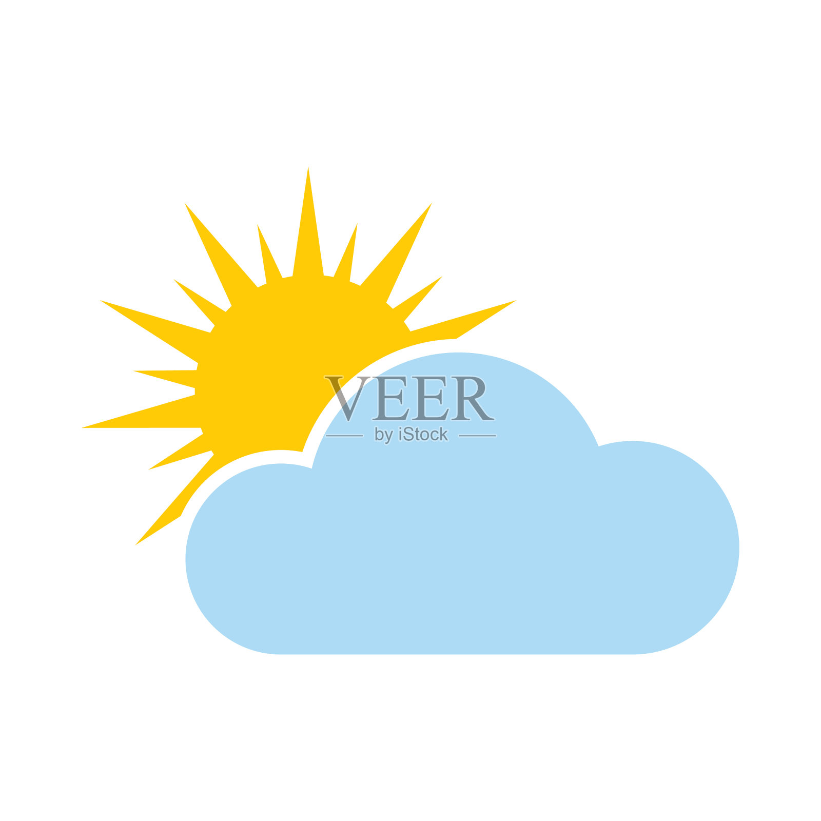 天气预报图标-季节云设计元素图片