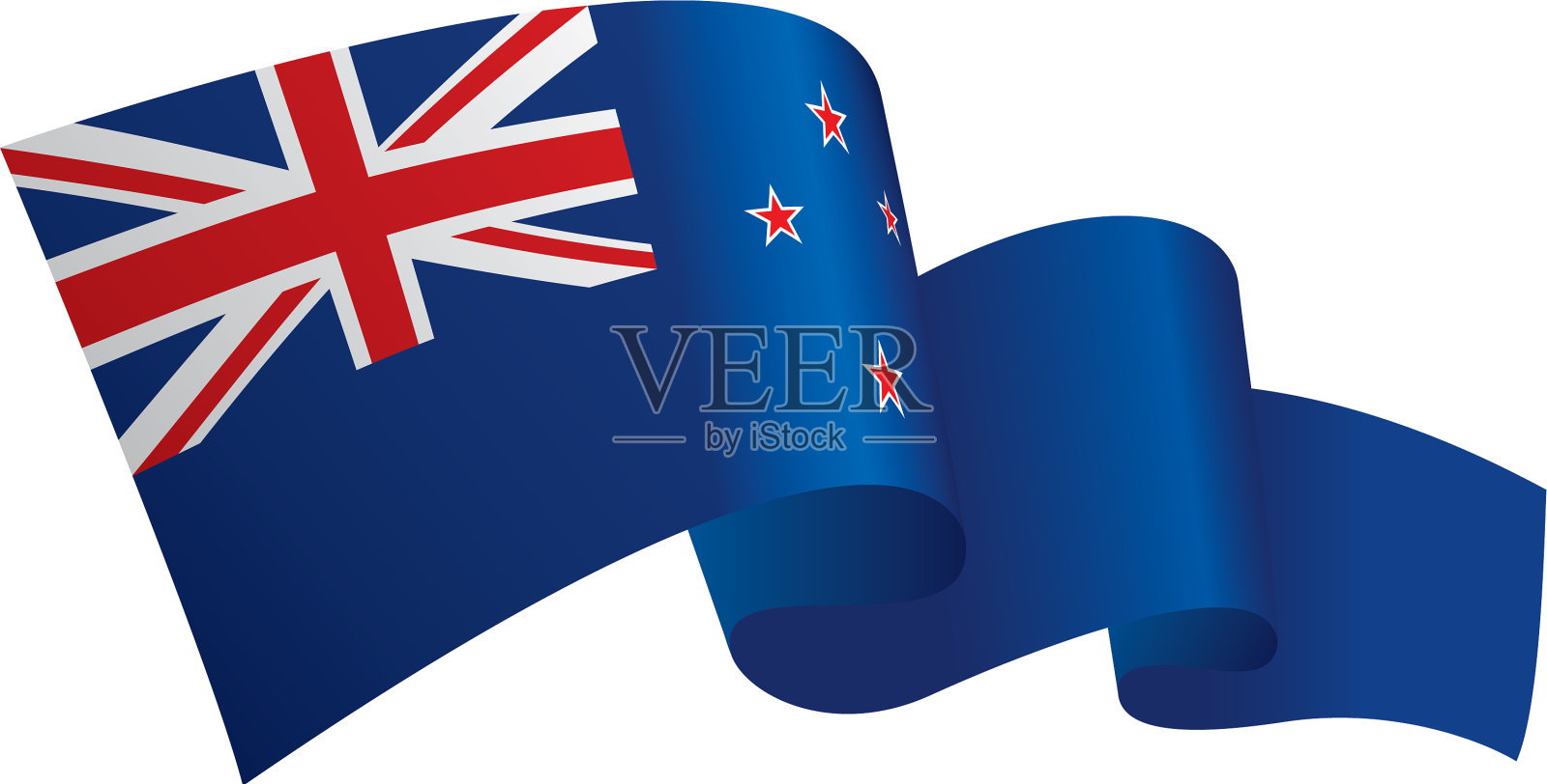 新西兰国旗设计元素图片