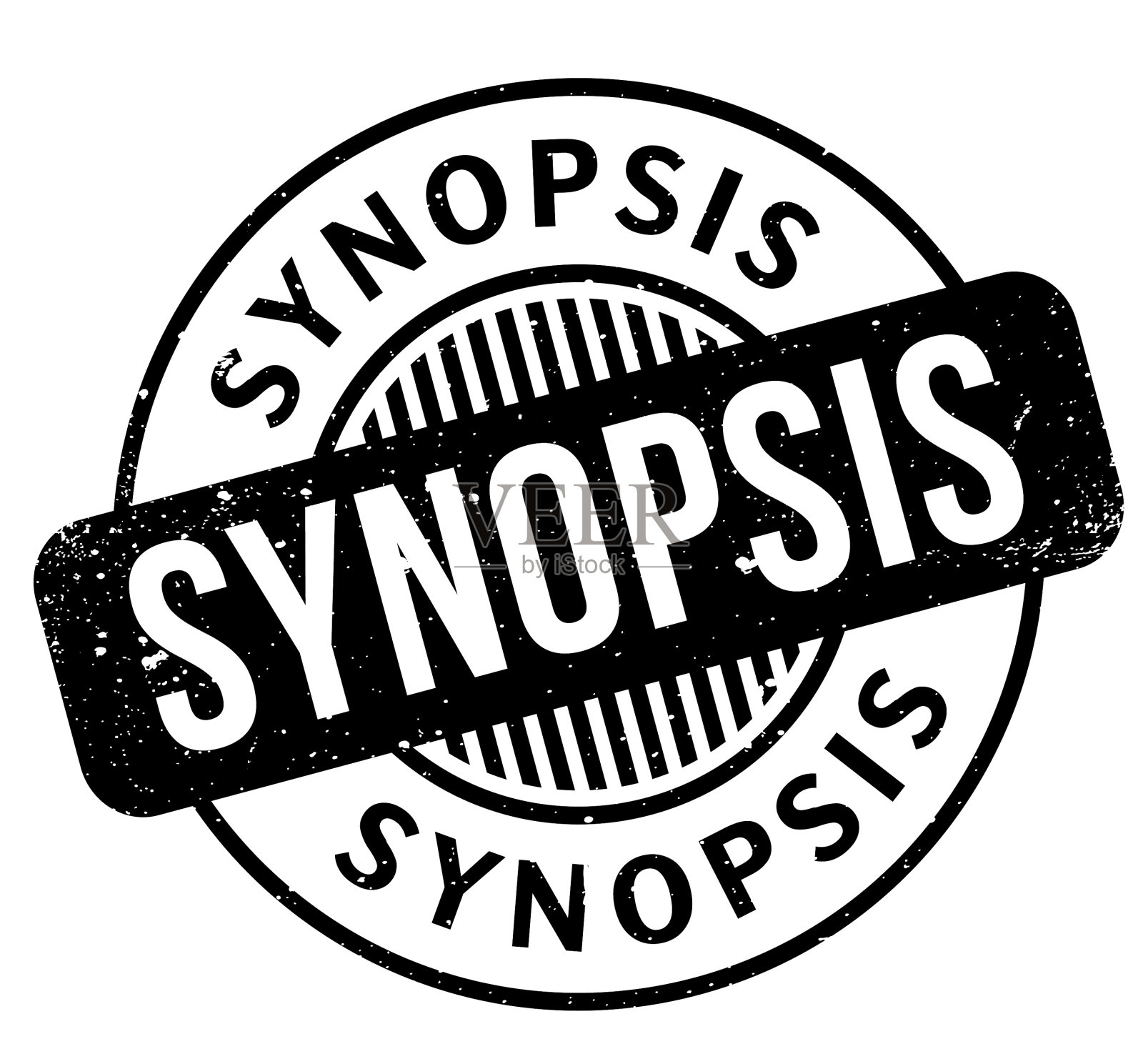 剧情简介橡皮图章设计元素图片