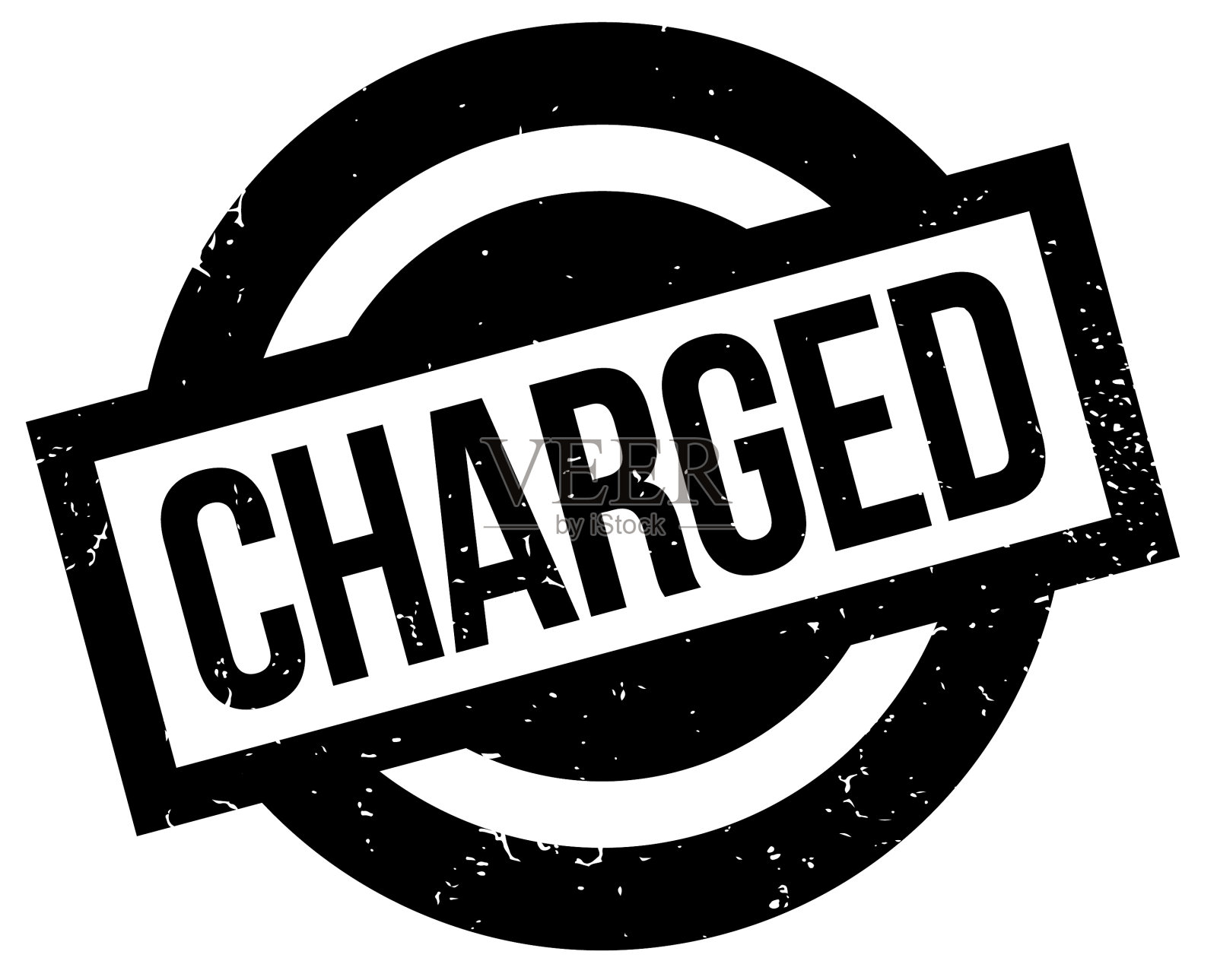 带电橡皮图章设计元素图片