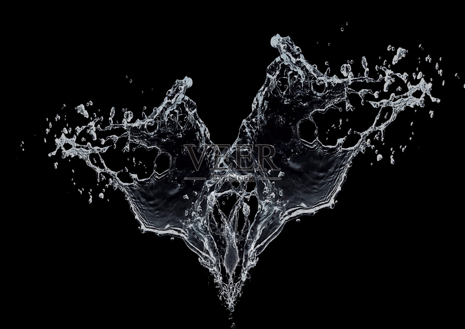 抽象的溅照片摄影图片