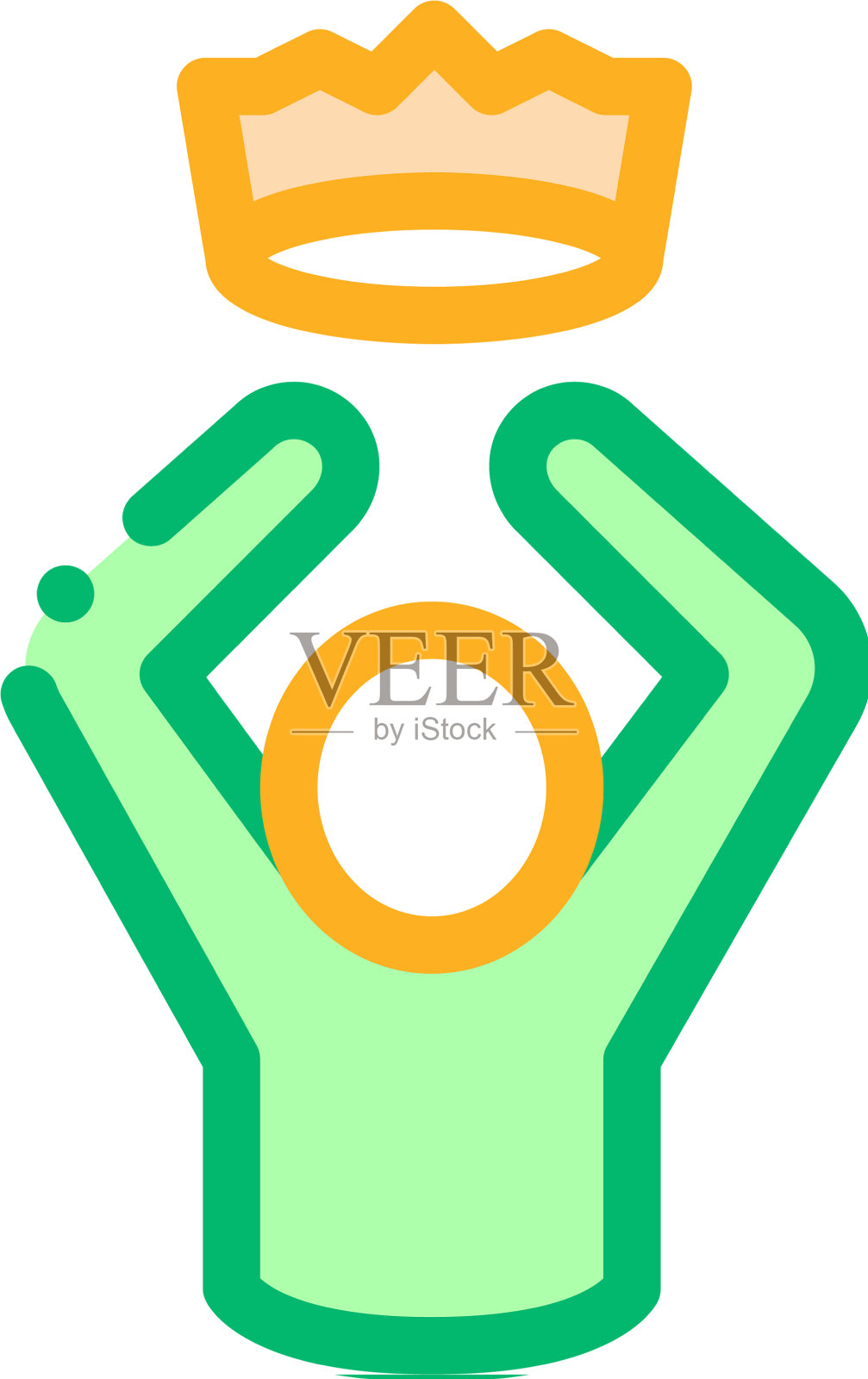 王冠人类天才偶像设计元素图片