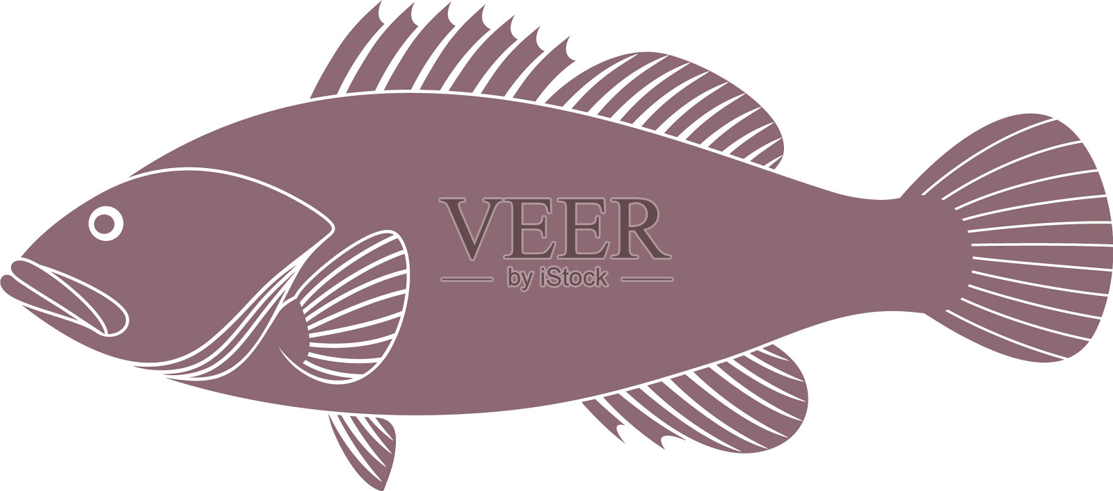 石斑鱼设计元素图片