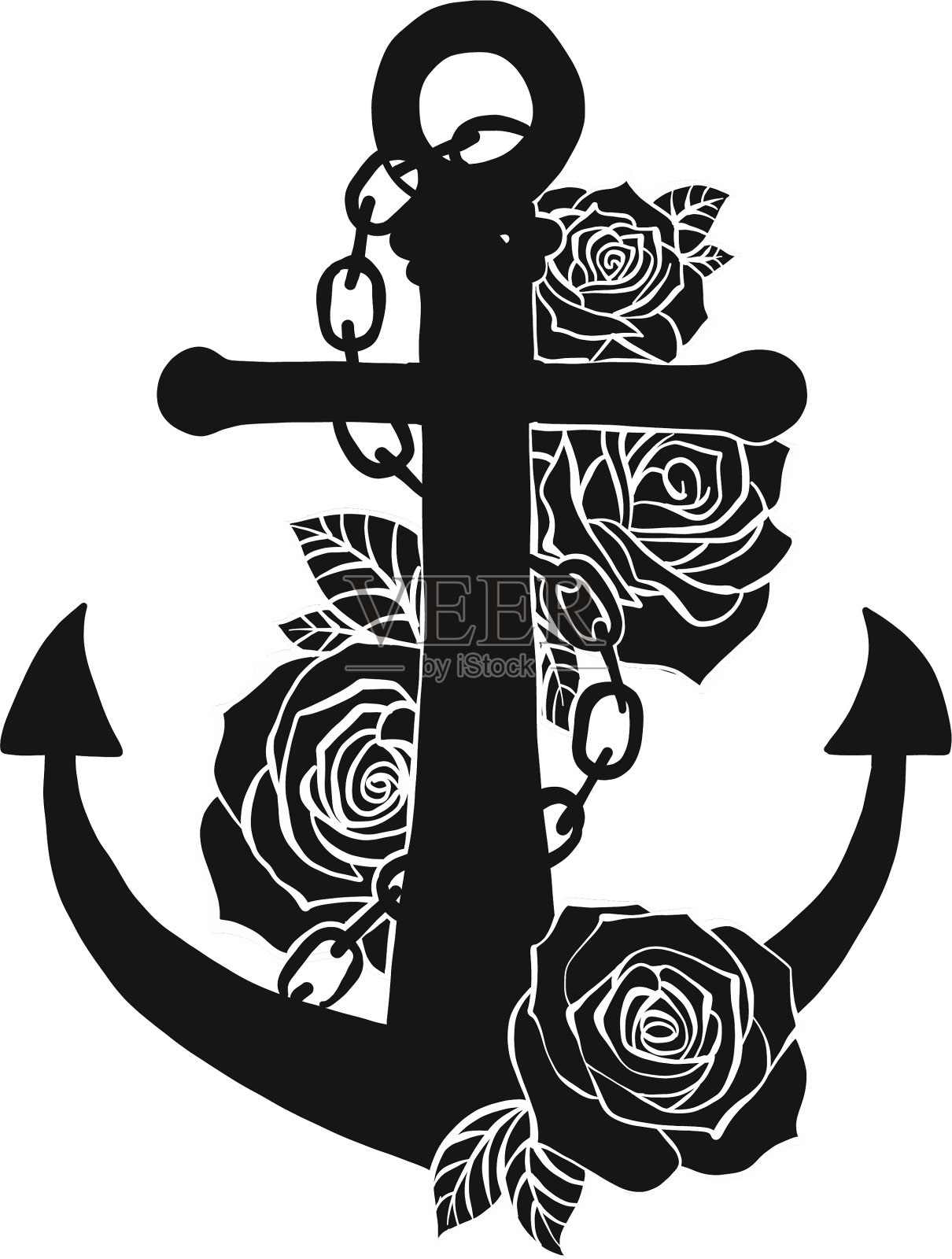 激光切割木材航海元素航海木材设计元素图片