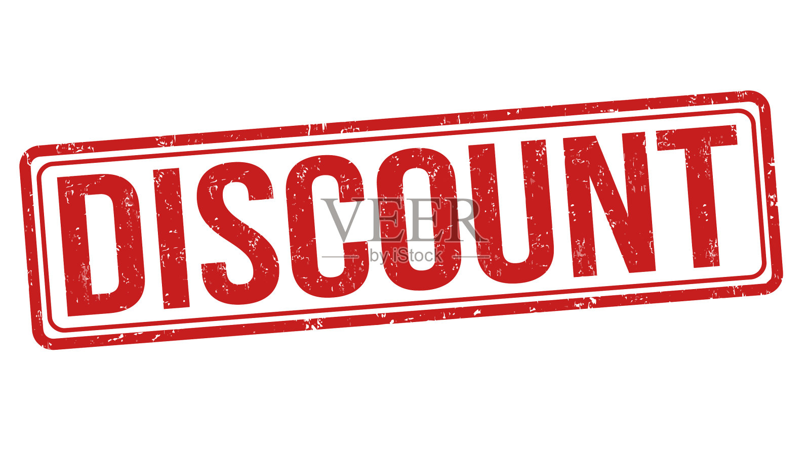 折扣垃圾橡皮图章设计元素图片