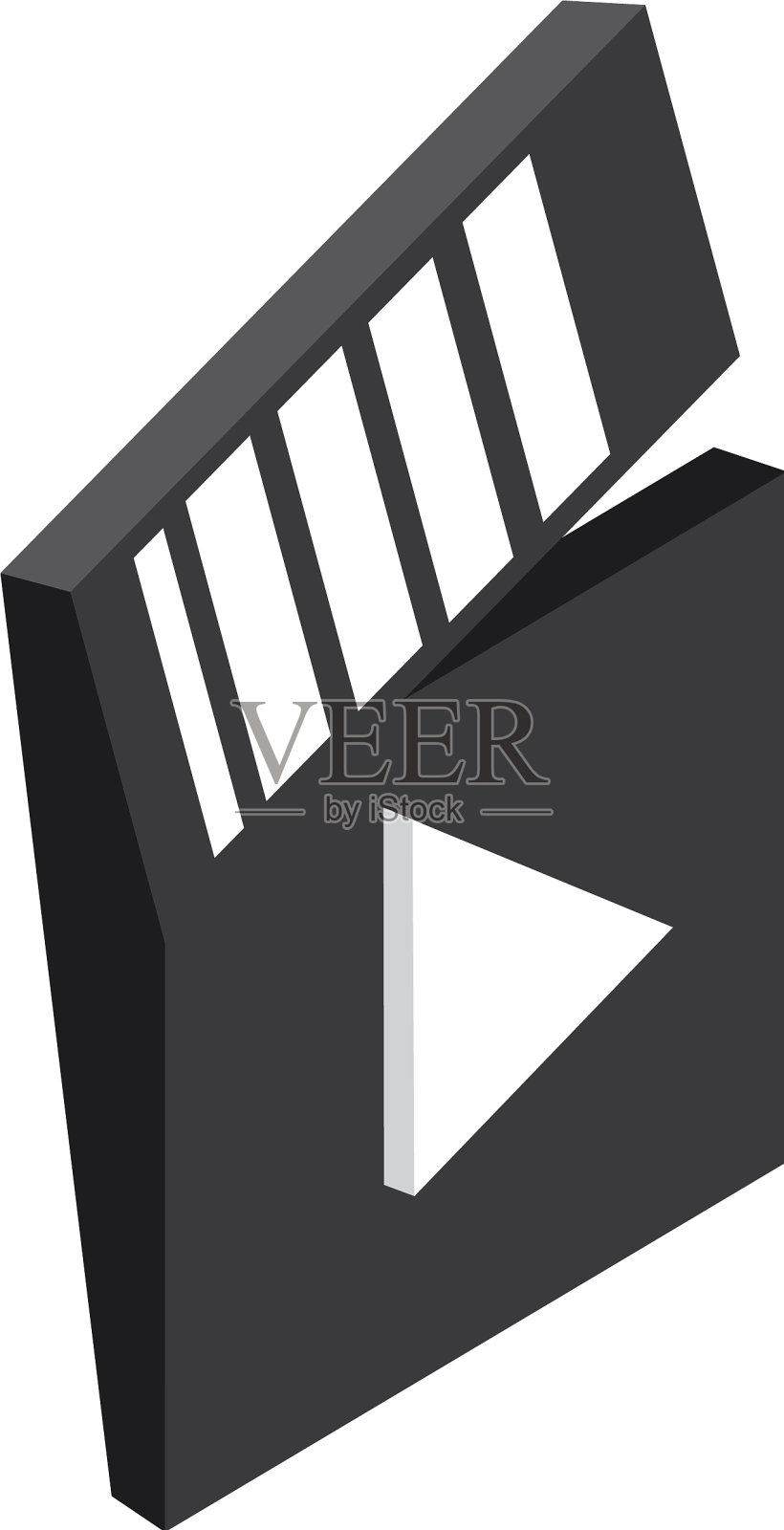 3 d电影护墙板图标素材