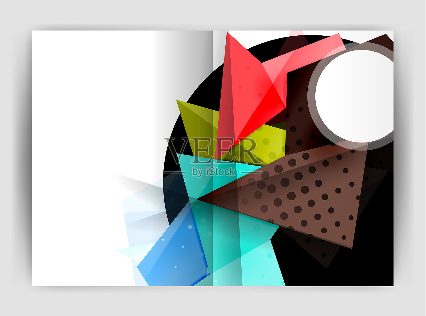 三角业务打印模板设计模板素材