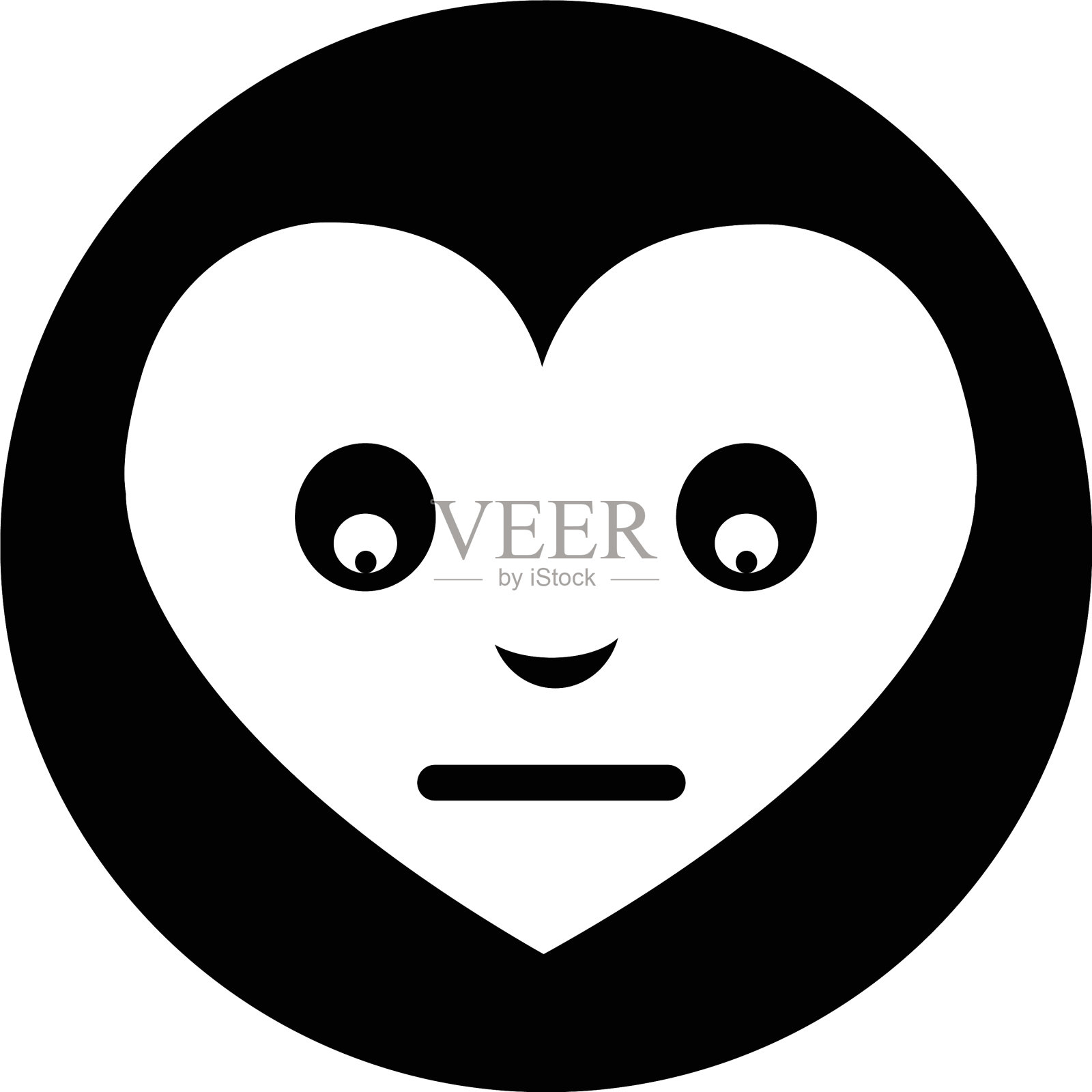 心面表情图标插画图片素材