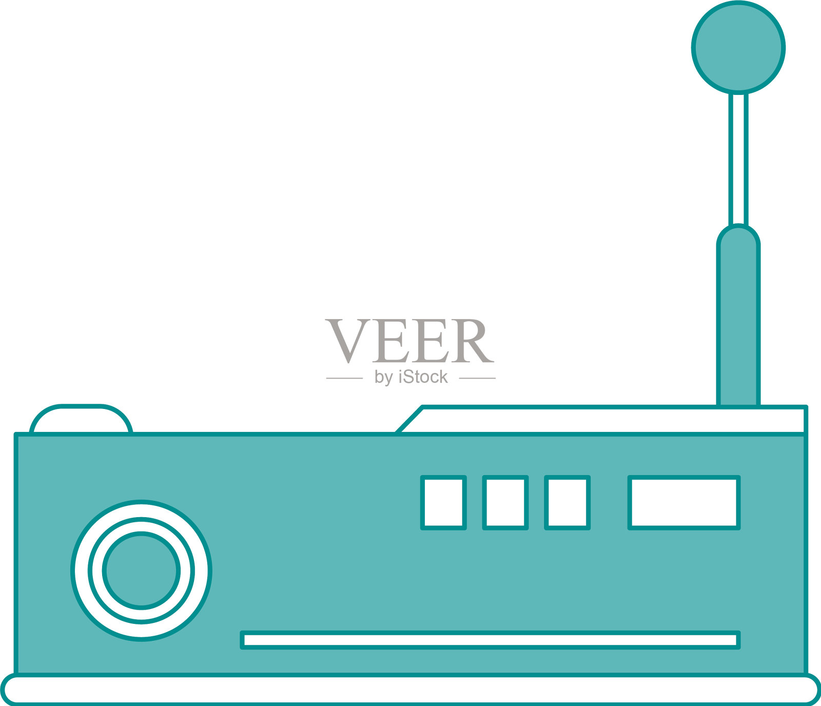 投影仪插画图片素材