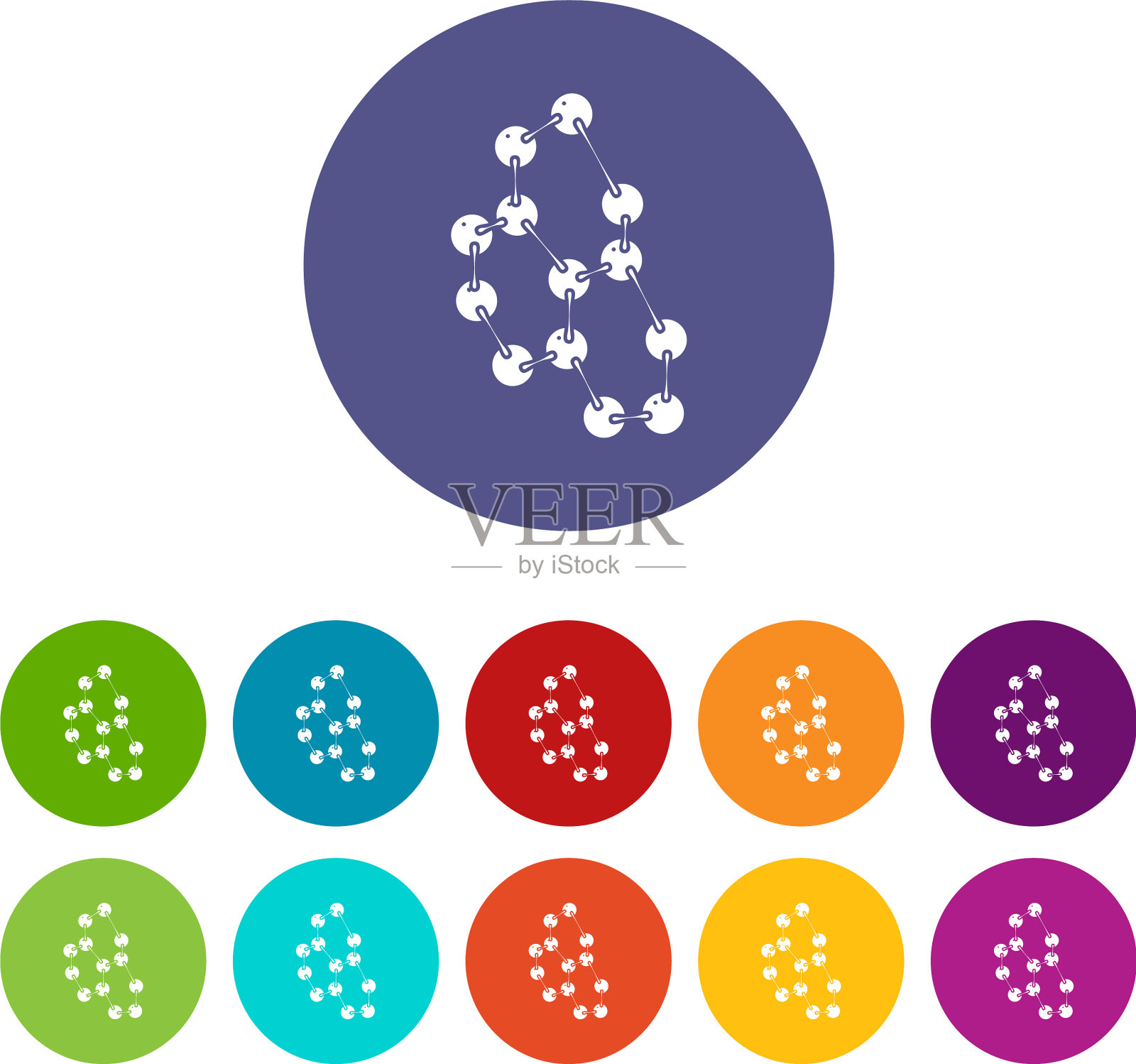 色氨酸图标设置颜色图标素材