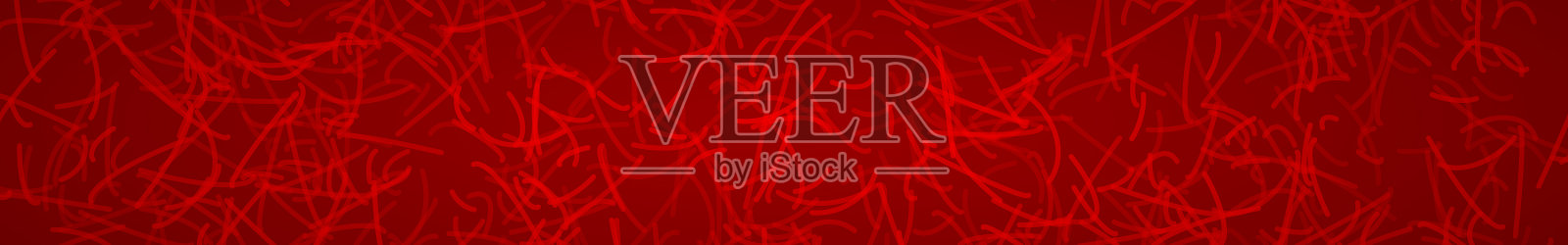 相交曲线的旗帜插画图片素材