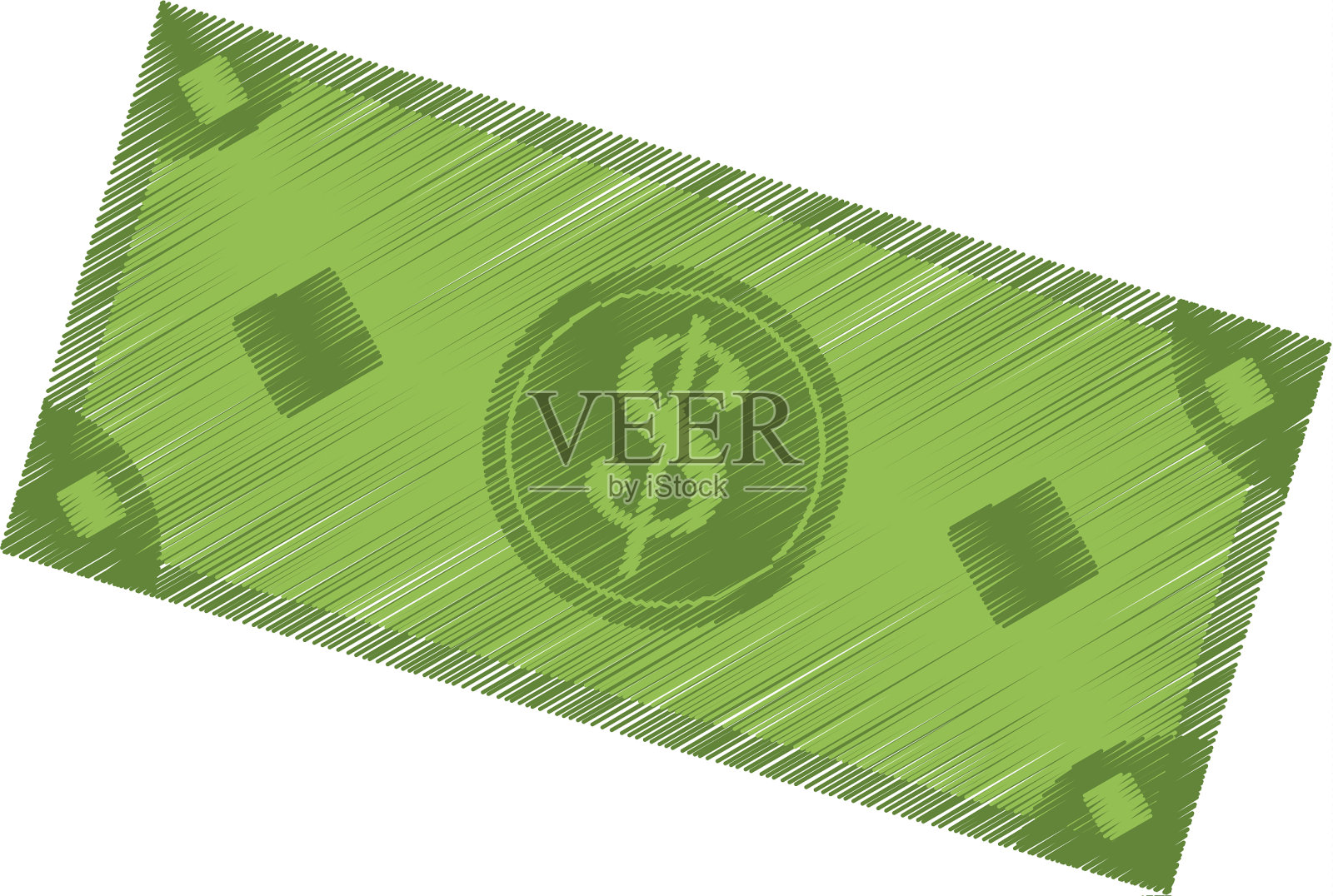 现金金钱图标形象插画图片素材