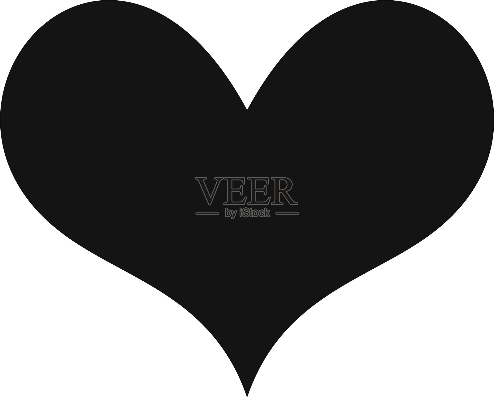 味觉心图标简约风格设计元素图片