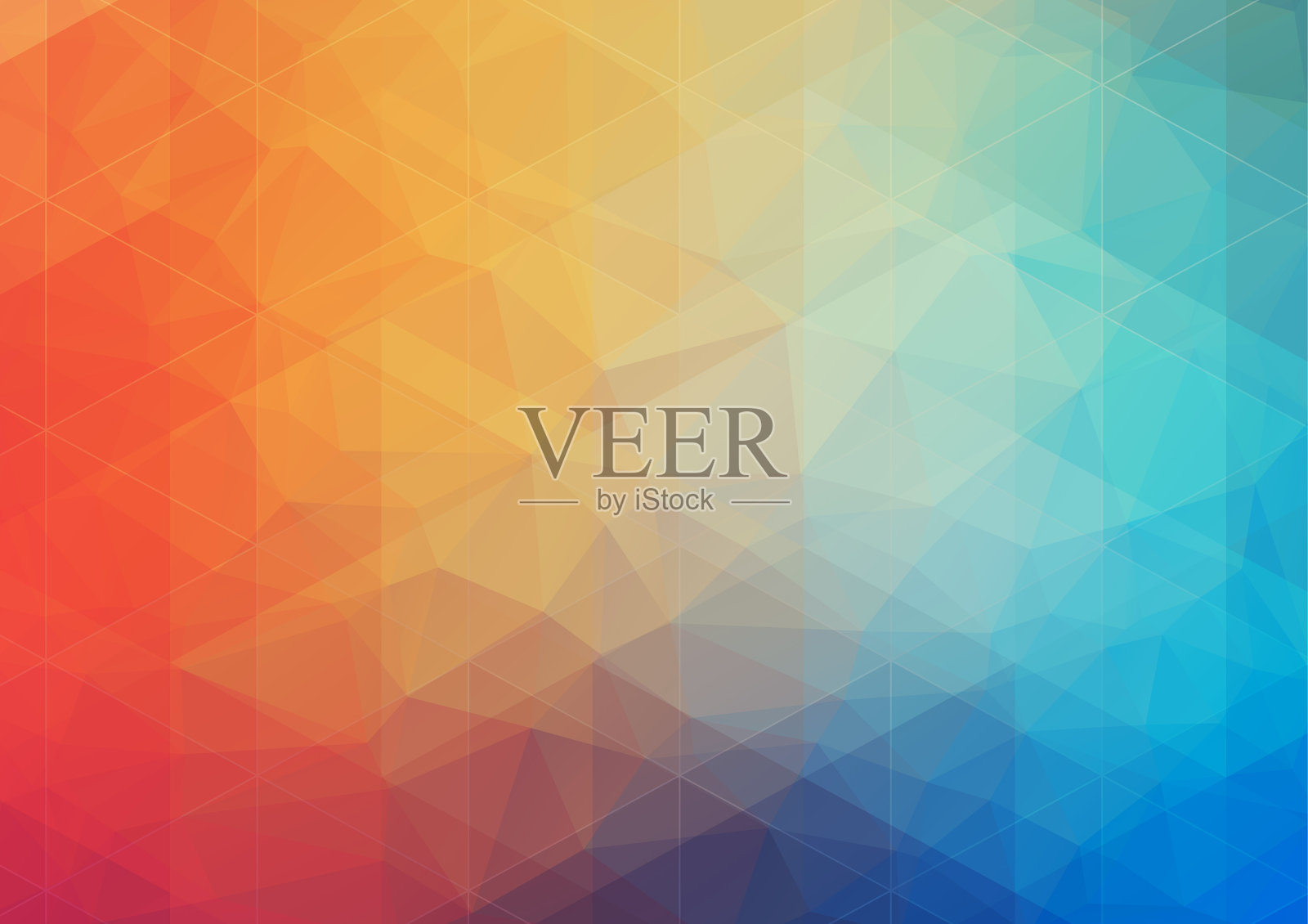 多色抽象背景与梯度插画图片素材