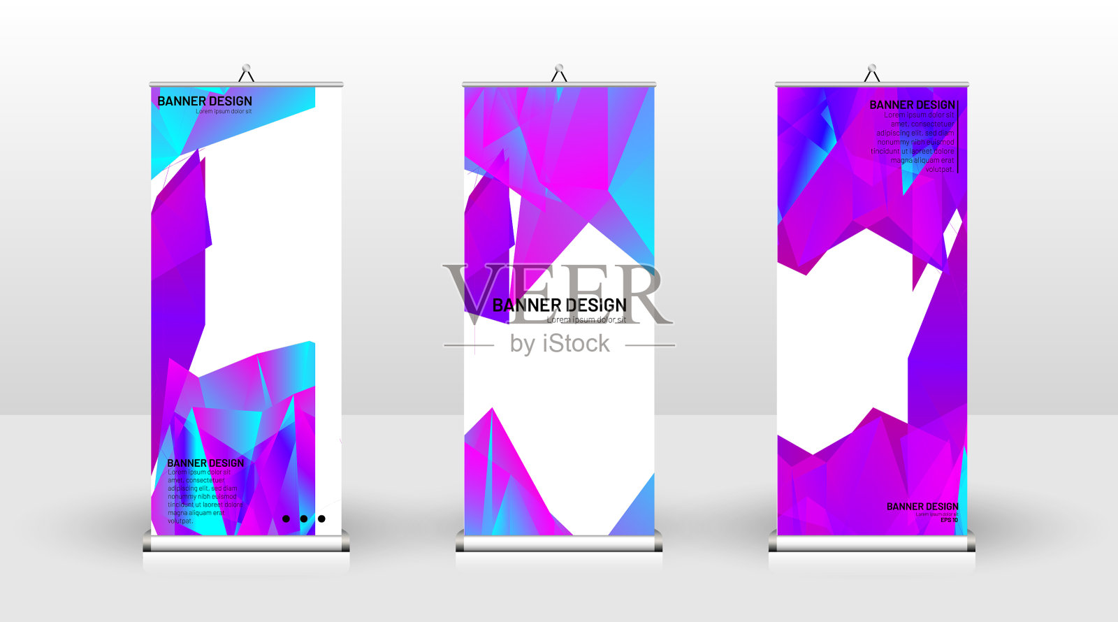 可用于垂直横幅模板设计插画图片素材