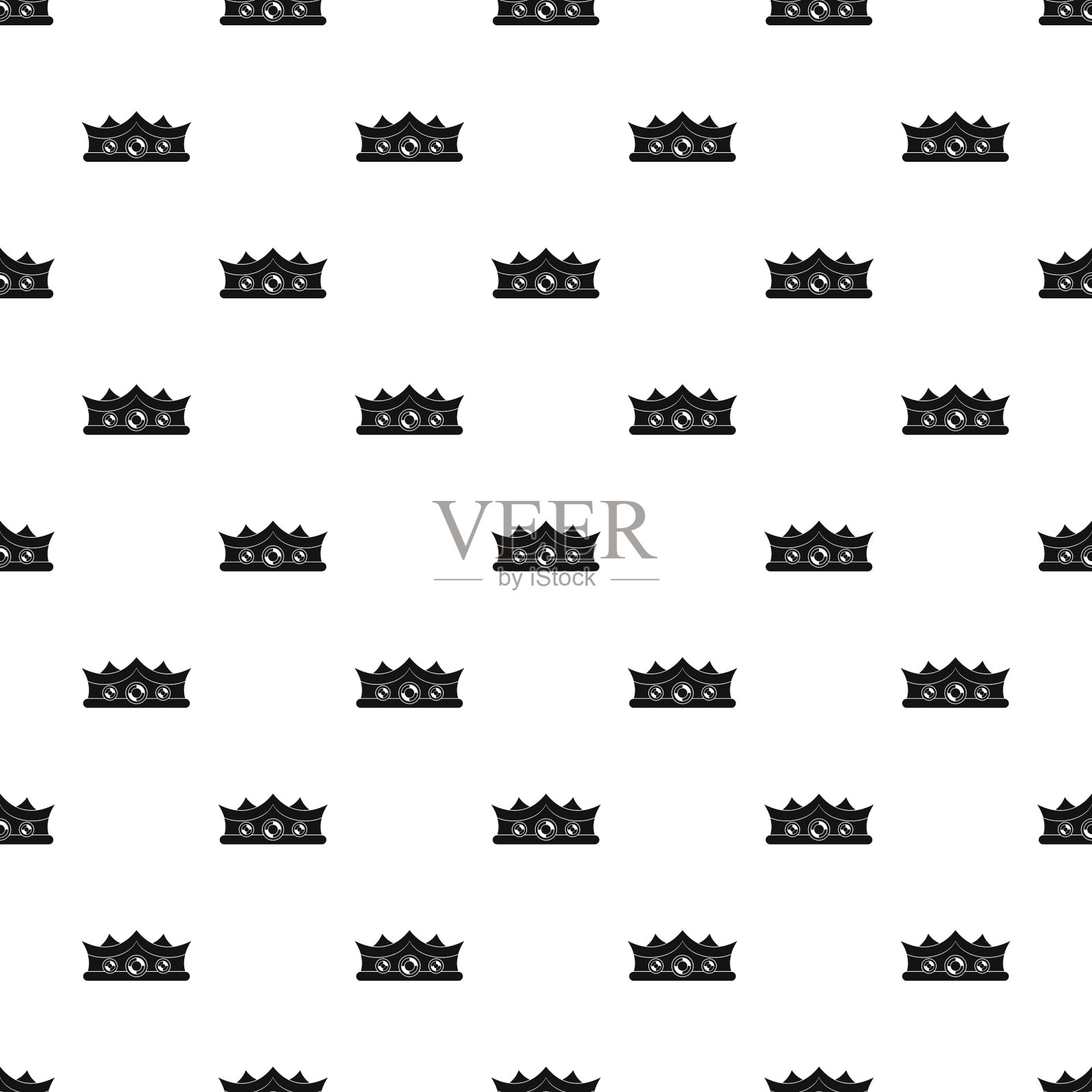 一个云模式插画图片素材