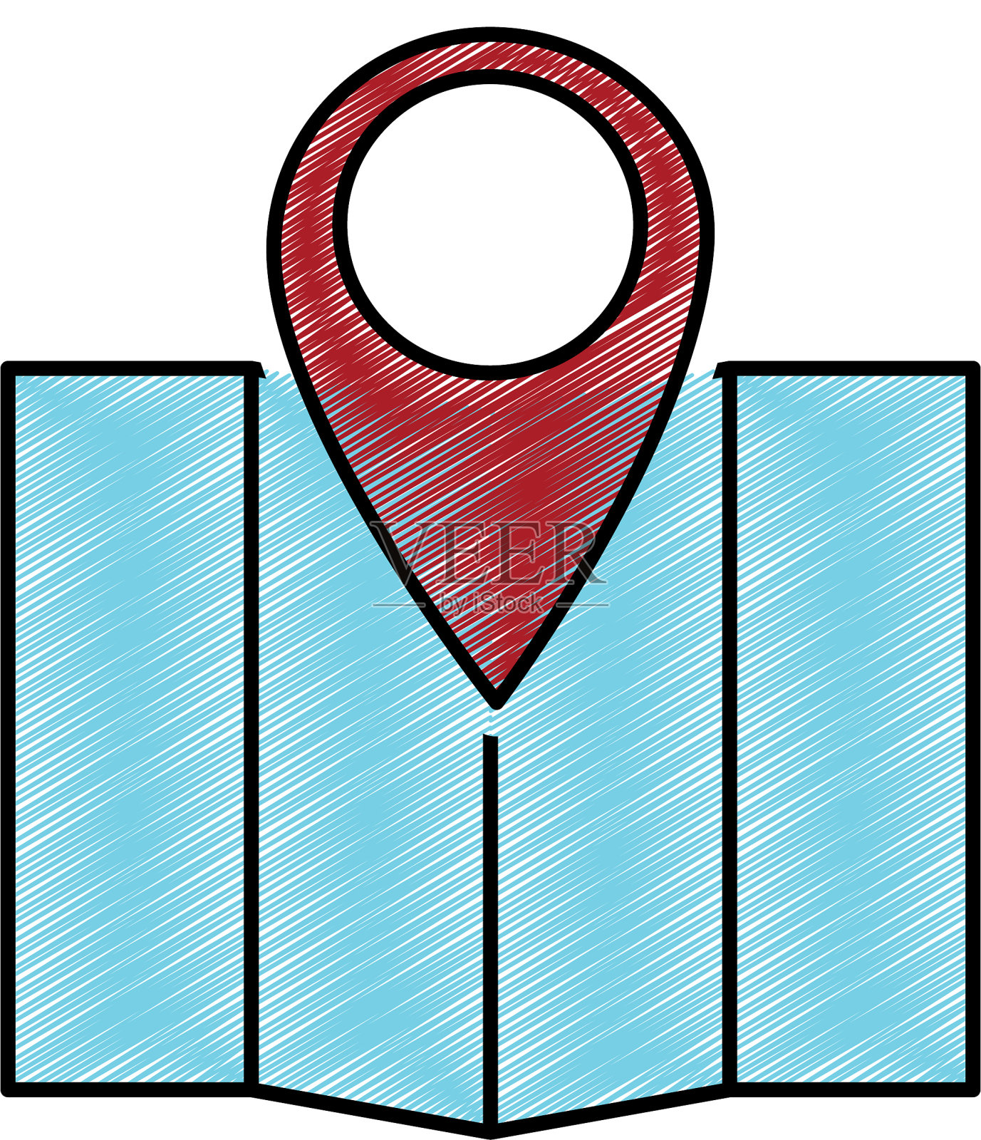 GPS和地图设计设计元素图片