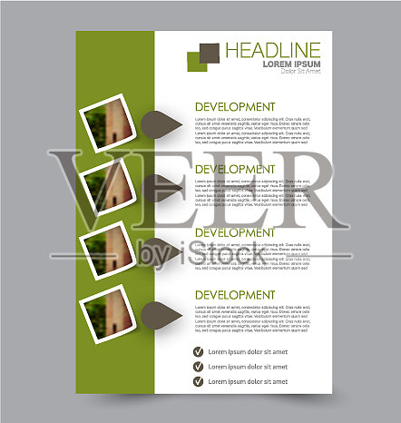 传单设计背景宣传册模板插画图片素材