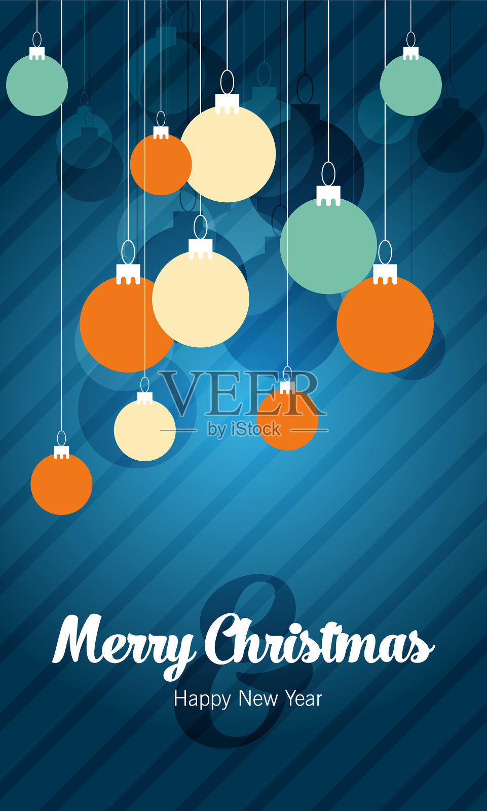 圣诞贺卡设计模板素材