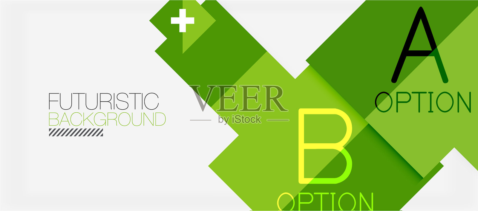 方形条幅设计几何抽象插画图片素材