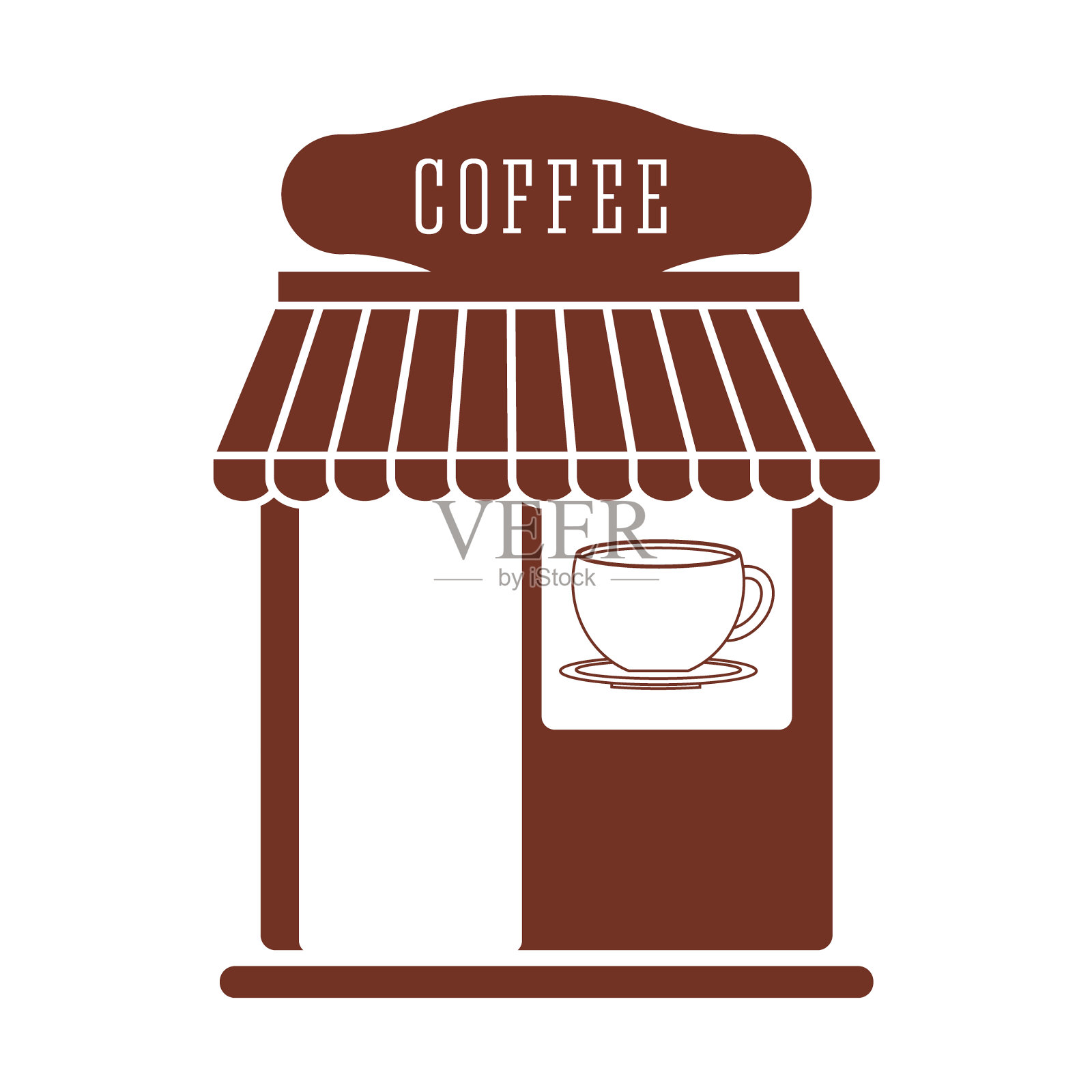 咖啡店传统市场设计元素图片