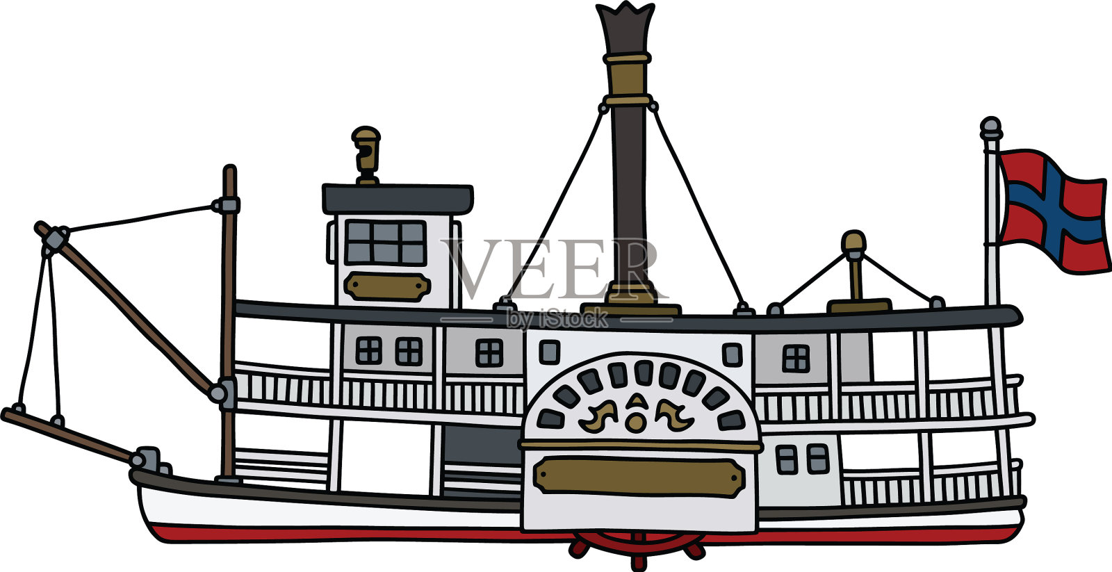 历史上的明轮设计元素图片