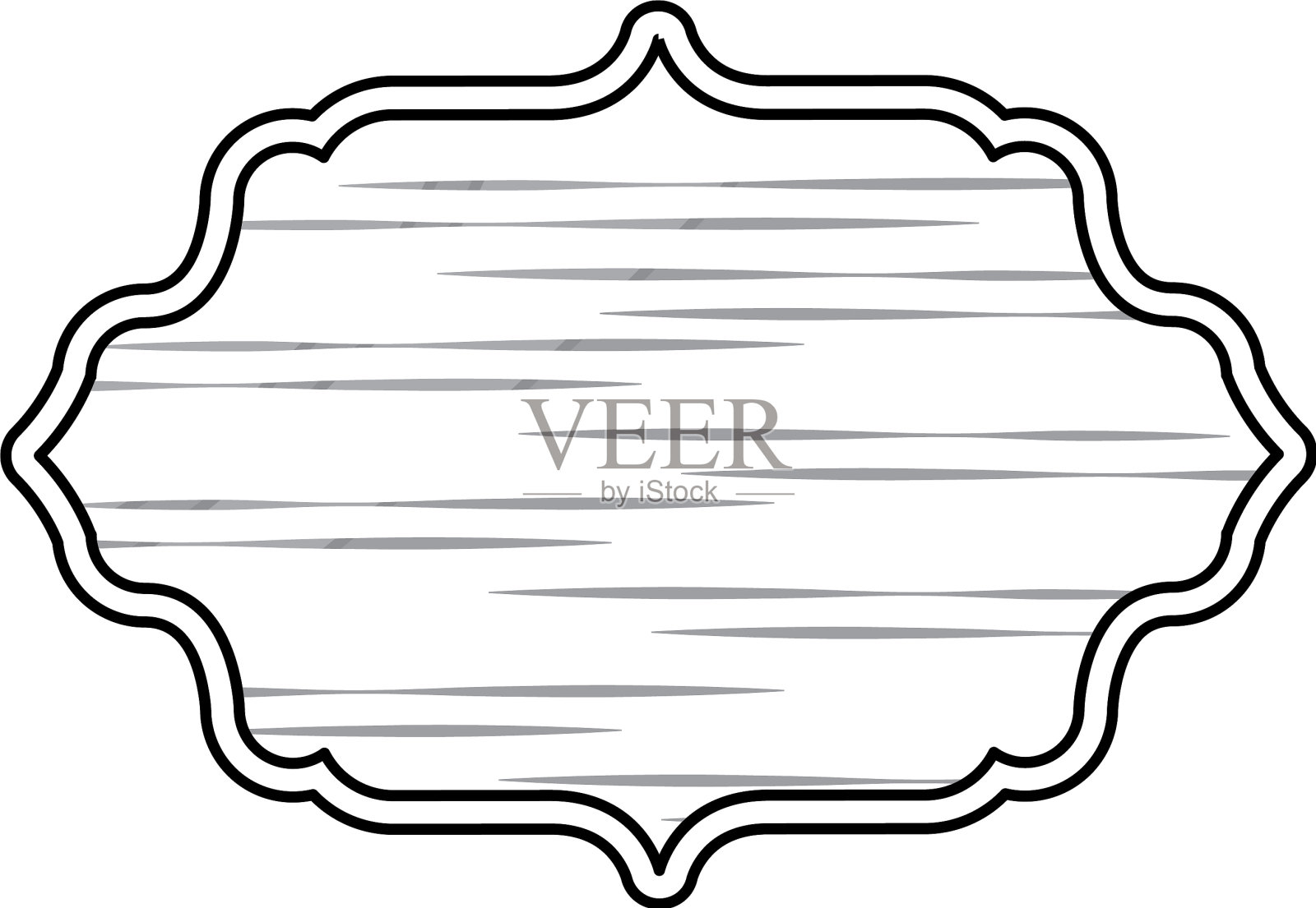 古董帧标志插画图片素材