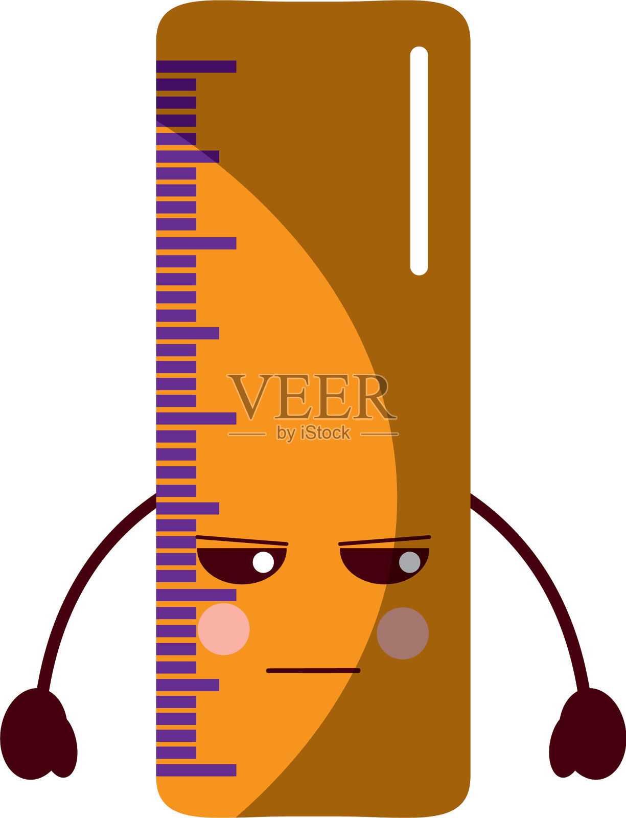 学校用品卡哇伊图标形象设计元素图片
