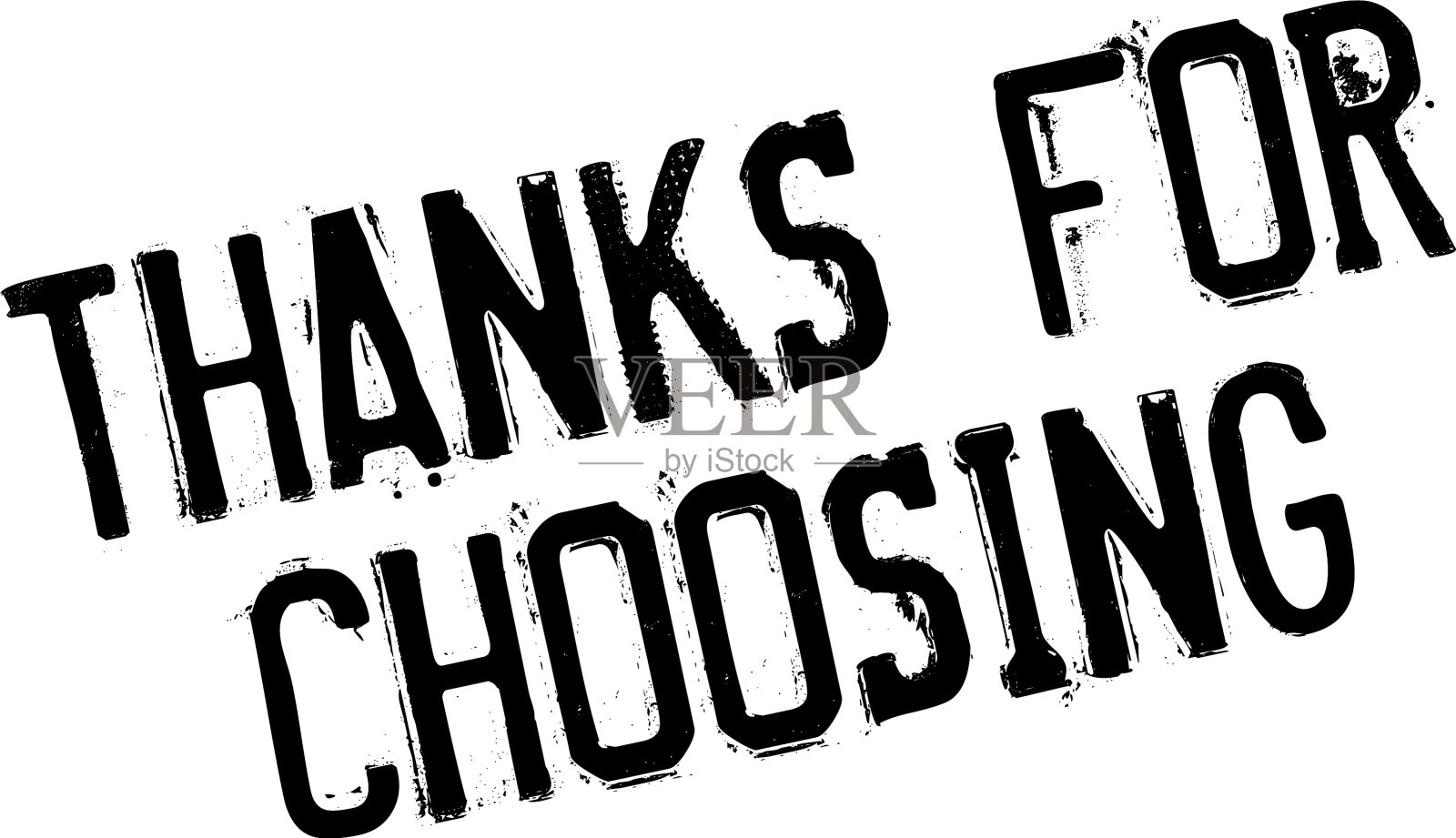 感谢您选择橡皮图章插画图片素材