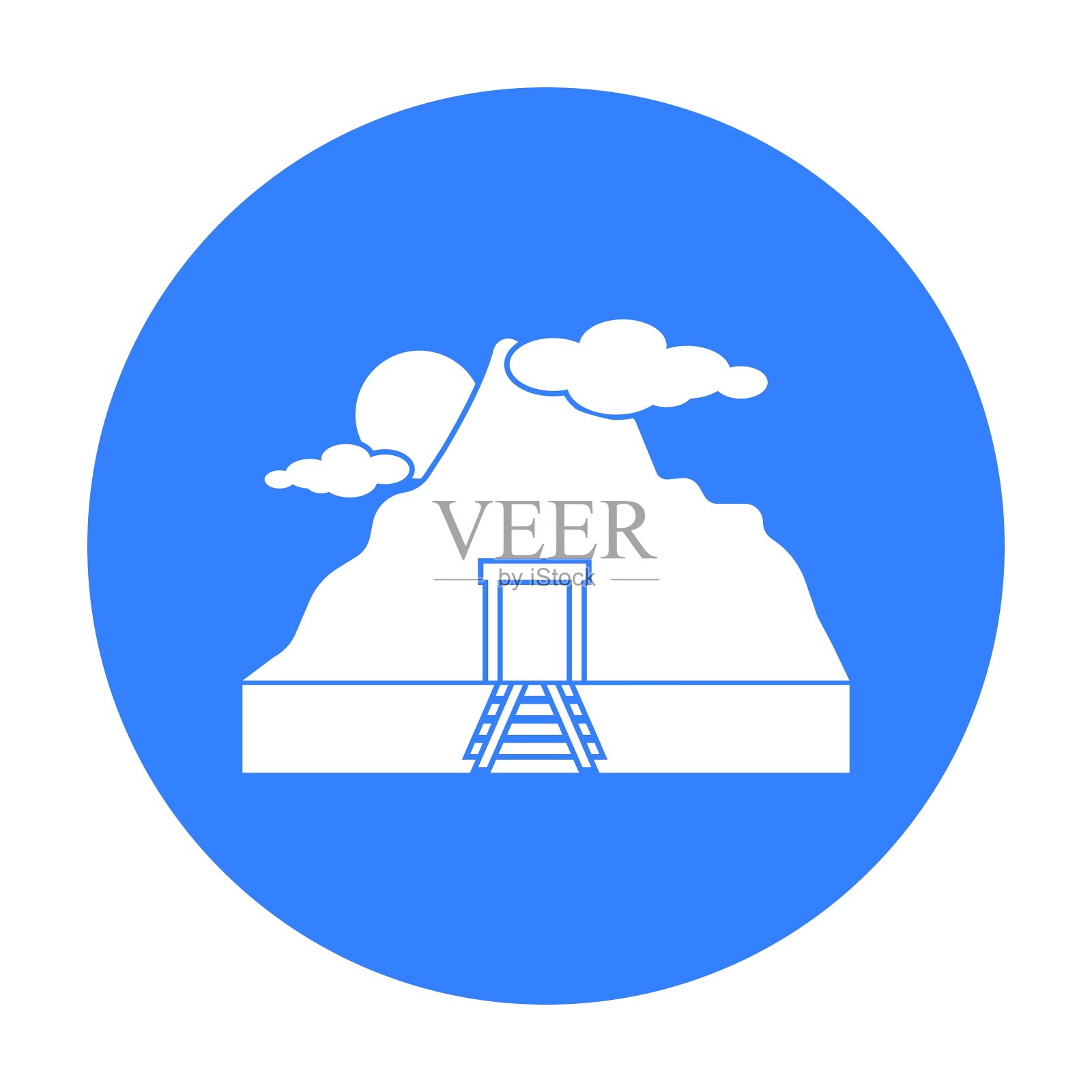 我的图标在黑色风格孤立在白色插画图片素材