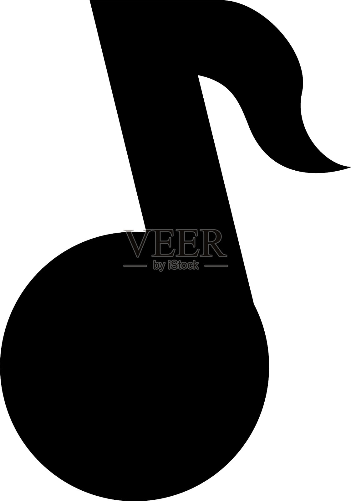 音乐的音符插画图片素材