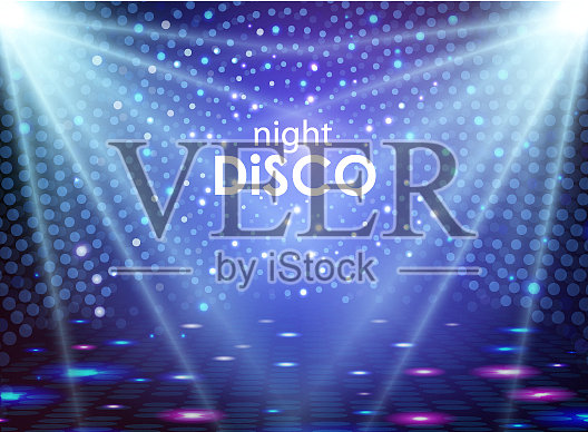 迪斯科抽象背景迪斯科球纹理插画图片素材