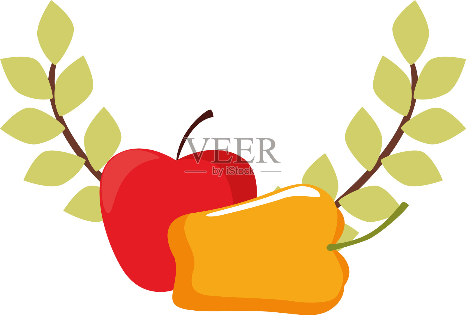 红黄椒烹饪设计元素图片