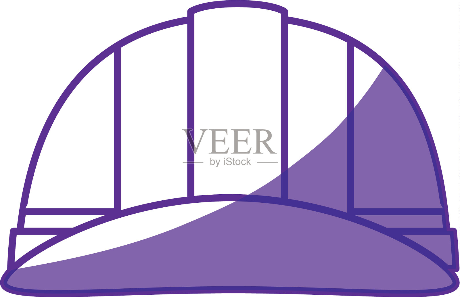 安全帽的图标插画图片素材