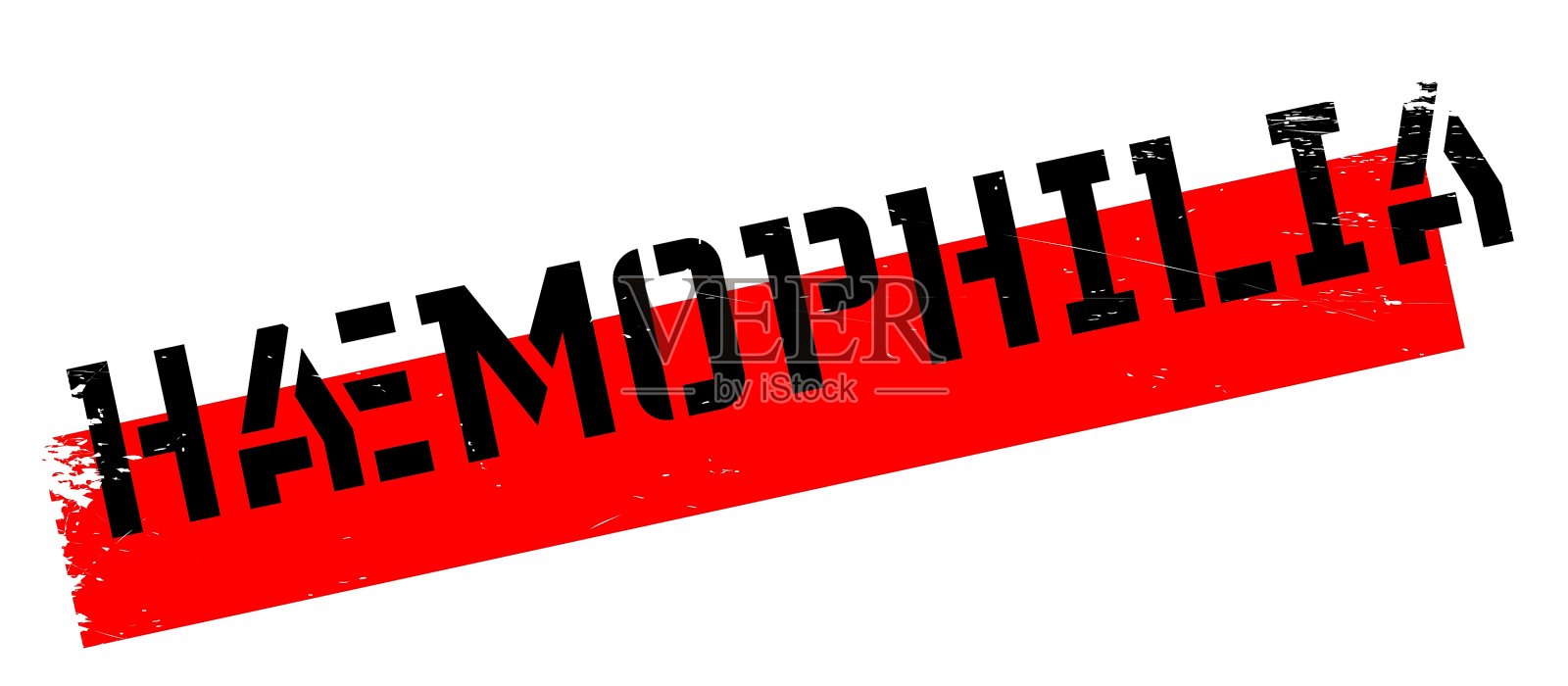 血友病橡皮图章设计元素图片